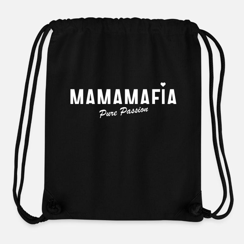 Mama-Mafia - Stanley/Stella recycelter Gym Bag - Schwarz
