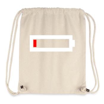 Battery empty - Stanley/Stella Recycled Gym Bag - natural - Front