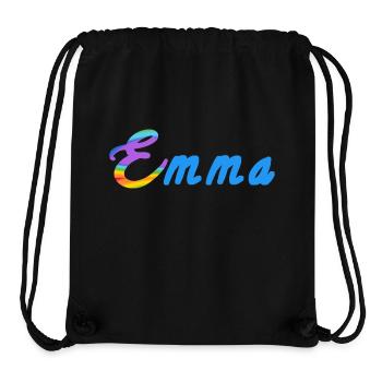 Emma - Stanley/Stella recycelter Gym Bag - Schwarz - Vorne