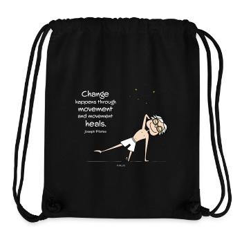 Change - Stanley/Stella recycelter Gym Bag - Schwarz - Vorne