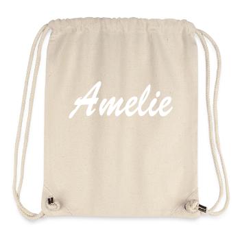 Amelie - Stanley/Stella recycelter Gym Bag - Naturweiß - Vorne