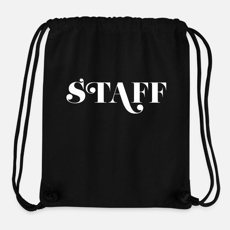 Colleague - Stanley/Stella Recycled Gym Bag - black