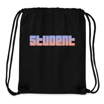Logo d’été époustouflant - Sac à cordon recyclé Stanley/Stella - noir - Devant