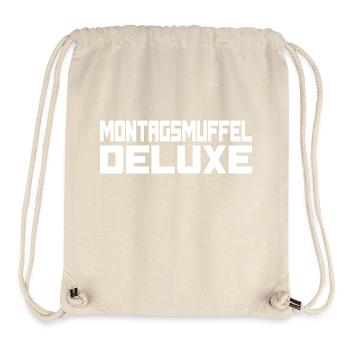 Monday Grouch Deluxe - Stanley/Stella Recycled Gym Bag - natural - Front