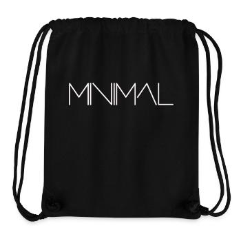 minimal - Stanley/Stella Recycled Gym Bag - black - Front