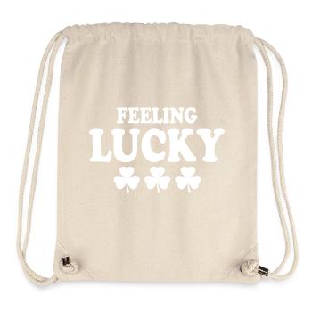 feeling lucky - Stanley/Stella Recycled Gym Bag - natural - Front
