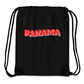 Panama as a holiday - Stanley/Stella Recycled Gym Bag - black - Front