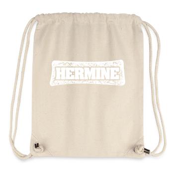 Vorname Hermine - Stanley/Stella recycelter Gym Bag - Naturweiß - Vorne