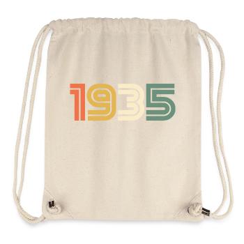 Sport Jahrgang 1935 - Stanley/Stella recycelter Gym Bag - Naturweiß - Vorne