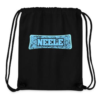 Neele als Name - Stanley/Stella recycelter Gym Bag - Schwarz - Vorne