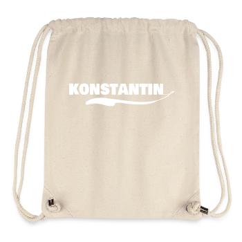 Constantine as a given name - Stanley/Stella Recycled Gym Bag - natural - Front