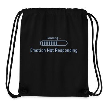 Emotion not responding - Stanley/Stella Recycled Gym Bag - black - Front