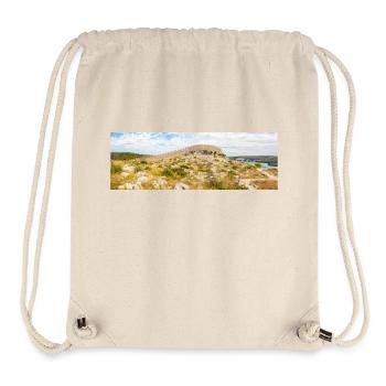Die Mauer von Oštrica (Bedem Grebastica) Kroatien - Stanley/Stella recycelter Gym Bag - Naturweiß - Vorne