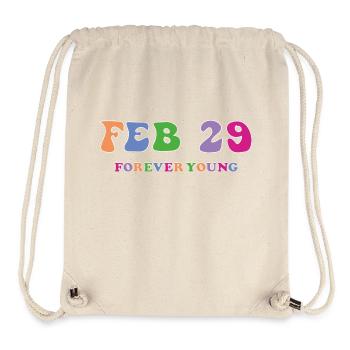 29 February Forever Young - Stanley/Stella Recycled Gym Bag - natural - Front