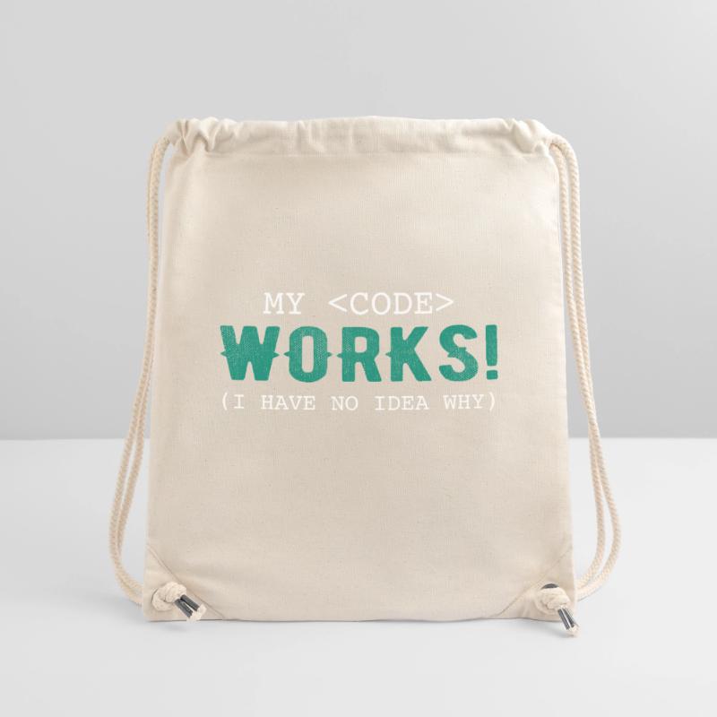 My Code Works I Have No Idea Why Sac à cordon recyclé Stanley/Stella