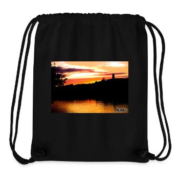 Garonne Sunset (1) von NKaHRa - Stanley/Stella recycelter Gym Bag - Schwarz - Vorne