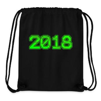 Nerd 2018 - Stanley/Stella Recycled Gym Bag - black - Front