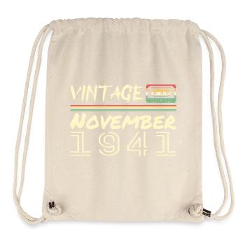 Legendary Since November 1941 - November 1941 - Stanley/Stella Recycled Gym Bag - natural - Front