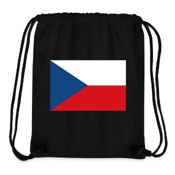 Tschechische Republik - Stanley/Stella recycelter Gym Bag - Schwarz - Vorne