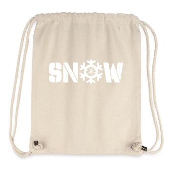 Snow - Stanley/Stella Recycled Gym Bag - natural - Front