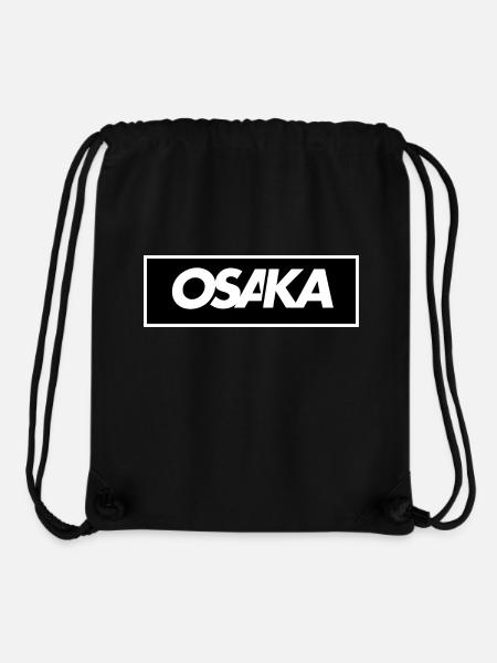 OSAKA - Stanley/Stella Recycled Gym Bag - black
