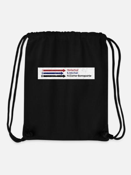 Katakomben Bunker Paris - Stanley/Stella recycelter Gym Bag - Schwarz
