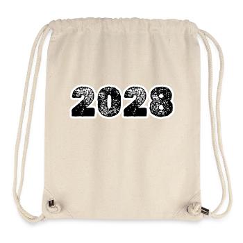 Jahrgang 2028 - Stanley/Stella recycelter Gym Bag - Naturweiß - Vorne