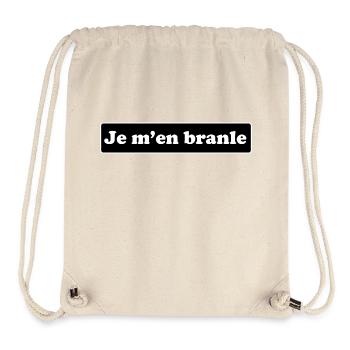 Ich Bewegung - Stanley/Stella recycelter Gym Bag - Naturweiß - Vorne