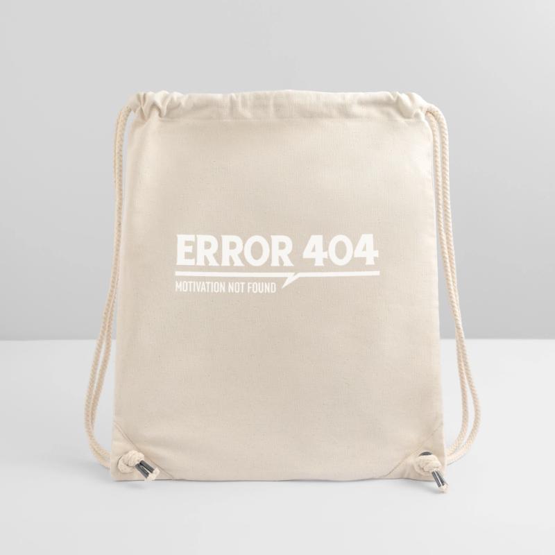 Error 404 motivation not found Sac à cordon recyclé Stanley/Stella