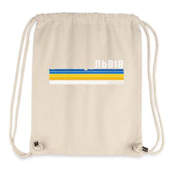 Vintage Lviv Ukraine - Celebrate Your Ukrainian - Stanley/Stella Recycled Gym Bag - natural - Front