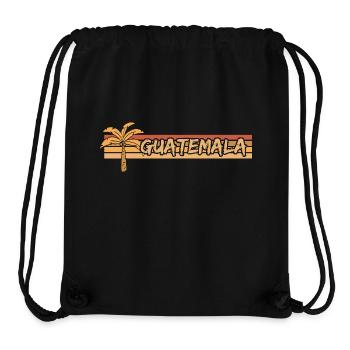 Urlaub Guatemala - Stanley/Stella recycelter Gym Bag - Schwarz - Vorne