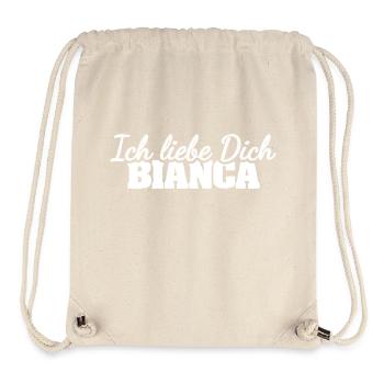 Liebe Bianca - Stanley/Stella recycelter Gym Bag - Naturweiß - Vorne