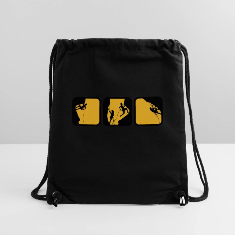 climbing man logos boxes in the evening 3 Stanley/Stella Recycled Gym Bag