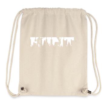 Jäger - Natur-Geschenkidee - Stanley/Stella recycelter Gym Bag - Naturweiß - Vorne