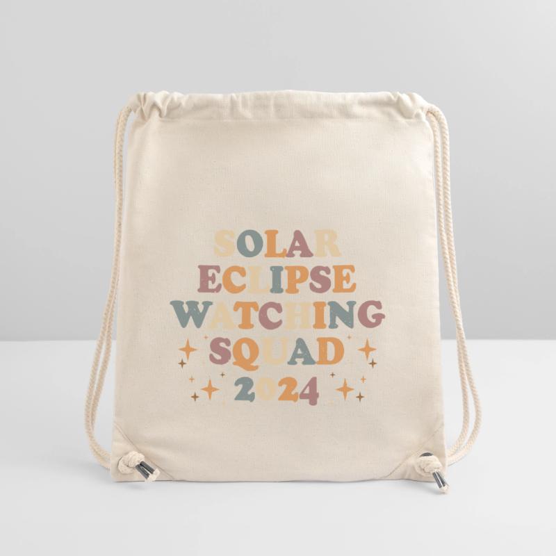Solar Eclipse 2024 Stanley/Stella Recycled Gym Bag