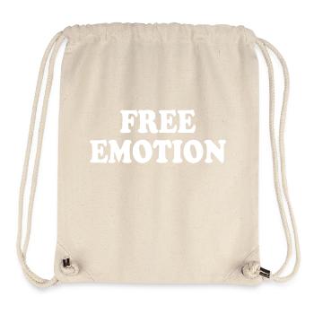 Free emotion - Stanley/Stella recycelter Gym Bag - Naturweiß - Vorne