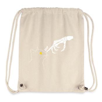 Cat-Grafik - Stanley/Stella recycelter Gym Bag - Naturweiß - Vorne