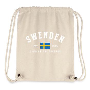 Swenden Est 1523 - Sac à cordon recyclé Stanley/Stella - blanc naturel - Devant