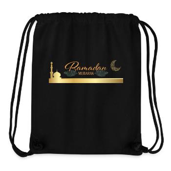 Ramadan Mubarak - Stanley/Stella Recycled Gym Bag - black - Front