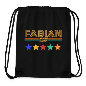 Fabian - Stanley/Stella Recycled Gym Bag - black - Front