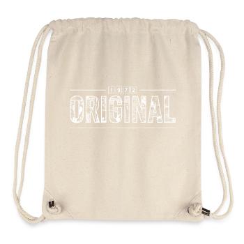 Original 1972 Retro 1972 Jubiläumsgeschenk - Stanley/Stella recycelter Gym Bag - Naturweiß - Vorne