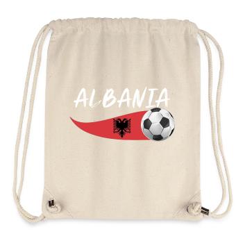 Albaner Albanisch Albanien - Stanley/Stella recycelter Gym Bag - Naturweiß - Vorne