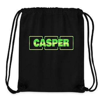 Casper as a gift idea - Stanley/Stella Recycled Gym Bag - black - Front