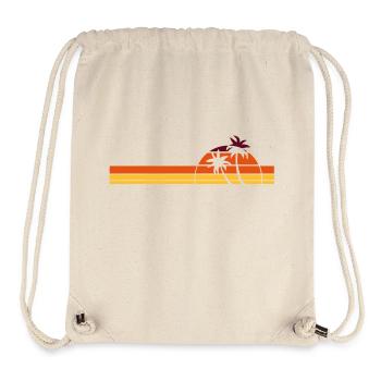 sunset - Stanley/Stella recycelter Gym Bag - Naturweiß - Vorne