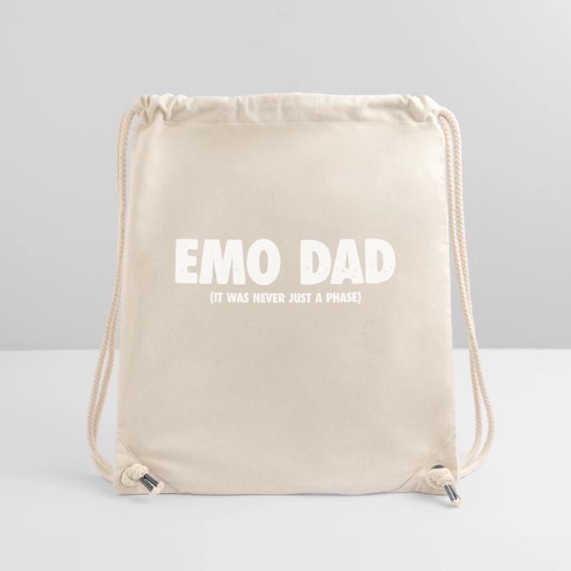 Emo Dad - Unique Gift - Emo Dad Stanley/Stella Recycled Gym Bag
