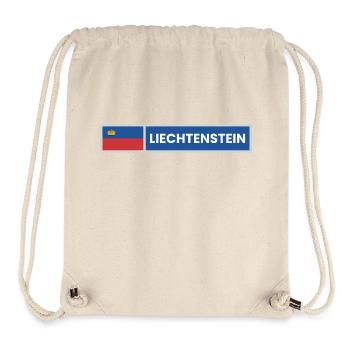 Liechtenstein National Flag - Stanley/Stella Recycled Gym Bag - natural - Front