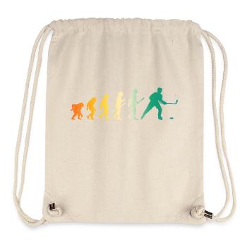 Eishockeyspieler Evolution Eishockey - Stanley/Stella recycelter Gym Bag - Naturweiß - Vorne