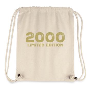 Geburtstagsgeschenk Jahrgang 2000 Jahrgang 2000 - Stanley/Stella recycelter Gym Bag - Naturweiß - Vorne