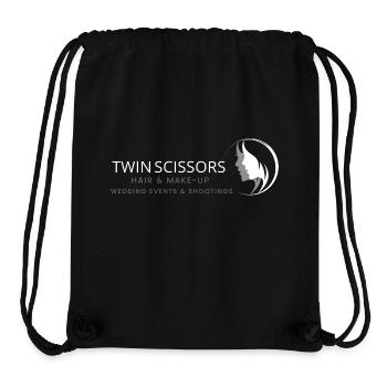 Twin Scissors Sylt Logo - Stanley/Stella recycelter Gym Bag - Schwarz - Vorne