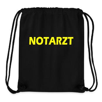 Emergency physician - Stanley/Stella Recycled Gym Bag - black - Front